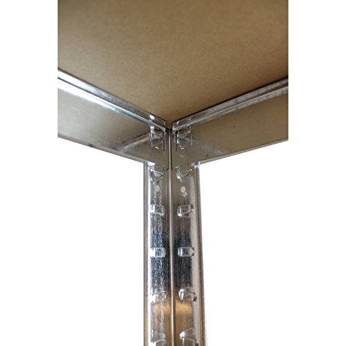 Lagerregal Schwerlastregal Steckregal Kellerregal 875kg verzinkt 180x90x40 Garagenregal - 2