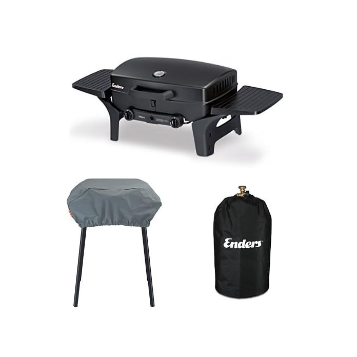 Enders Mobiler Tischgrill Urban Wetterschutzhlle Abdeckhlle 11 Kg Gasflasche