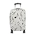 Produktbild COOSUN Musical Notes Muster-Druck-Reise-Gepäck-Schutzabdeckungen Waschbar Spandex Gepäck Koffer Cover - Passend für 18-32 Zoll L 26-28 in Mehrfarben