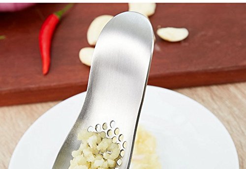 Alohha Küche Edelstahl Knoblauch Presse macht perfekte Küche Gadget - 6