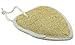 Divo Heart Shape Natural Unisex Exfoliating Body Loofah Shower Bath Scrubber Luffa- 1 Pc