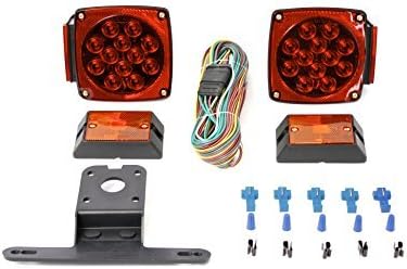 MaxxHaul 70205 12V LED Trailer Light Kit by Maxxtow Towing Products