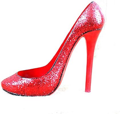 WSZYD Wine Rack Wine Rack Creative Home Decoration High Heels Wine Rack Europe and American Decoration Resin Crafts Decoration Living Room Bedroom Entrance Kitchen Office Bar KTV 22x9.5x19.5CM