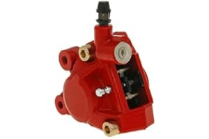 BIKE EQUIPMENT Bremssattel vorn rot für Aerox, Nitro, Runner, Speedfight