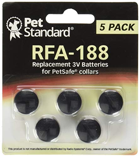 Pilas compatibles PetSafe RFA-188 (Lote de 5)