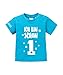 Geburtstag - Ich bin schon 1 - BABY Blau - T-SHIRT by Jayess-Baby Gr. 80/86