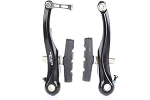 VGEBY Bike V Brake Set, Aluminium Alloy Front & Rear V Brake Set with Cable for MTB Bicycle Cycling Road Bike(2 pairs) Mountain Bike V Brake Set Ride