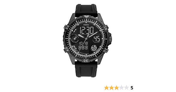 Buy Fossil Garrett Analog-Digital Black 