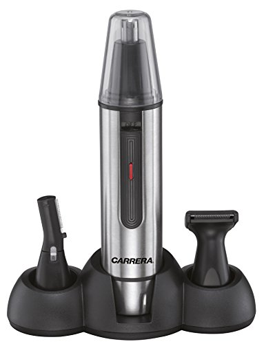 Carrera CRR Gentle 24 Nose / Ear Hair Trimmer 3-in-1 Redline