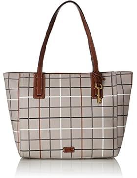 Fossil Damen Tasche Emma-Shopper Schultertasche, 15.2x28.6x31.8 cm