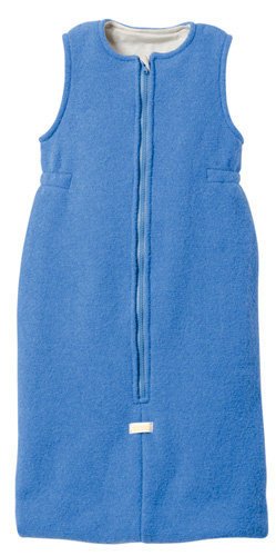 Preisvergleich Produktbild disana Walk Schlafsack Bio Schurwolle blau Gr. 60 cm