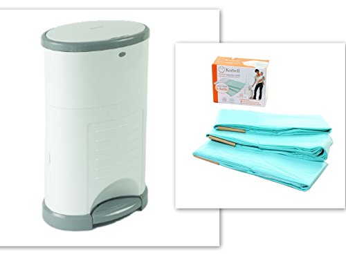Korbell Hygenic Nappy Bin Starter Pack 15L