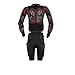 Produktbild SAFETNG Motorrad Body Armor Protection Motorrad Jacke + Shorts Hosen + Schutzausrüstung Knieschützer + Handschuhe Red A2S Set XXXL
