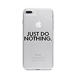 SCHUTZ - Die transparente Tue einfach nichts. iPhone 8 Plus Hülle schützt dein iPhone 8 Plus optimal vor Kratzern, Staub und Abnutzung! Das halb-elastische Silikon dient als Handyhülle perfekt der Stoß-Absorbtion & fängt beim Aufprall die Erschütterung auf!