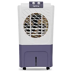 Lifelong LLAC35 ImperiaCool Air Cooler - 35L ; with Water Level Indicator, Multi-Way Air Deflection, Powerful Air Throw, Honeycomb pads (White, 1 Year Warranty)