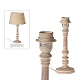 Lampenfuß Lampen Fuß Lampe Leuchte Shabby Chic Holz...