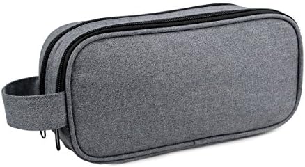 Multifunctional Travel Pouch Cosmetic Makeup Bag Toiletry Storage Organizer Case Kit, Grey