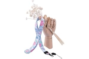 WLOT Courroie de Cou de Lanière, l'impression Recto-verso en Couleur et Idéale Pour Les Clés de Badge D'identification Mobiles Mp3 USB Holder(style 53)