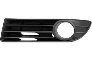 EASYSHOP24H Griglia Paraurti Anteriore Sinistra Per Polo 9N 9N1 da 2005 a 2009 Cornice Mostrina Inferiore Copertura Fendinebbia Sinistro Lato Guidatore