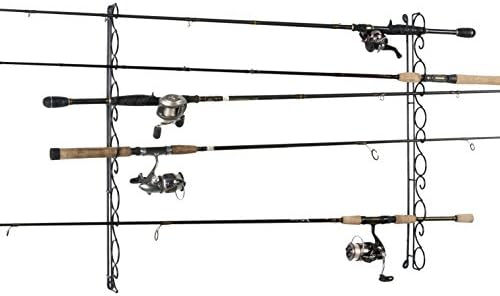 Organized Fishing 400278-SSI Organized Fishing 9 Cpcty Horzntal Wire Ceiling Rack WHR-009 - multi, N/A