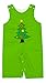 Baby Boys " Christmas Tree" Green Corduroy 6 Months Traditional Style Dungarees