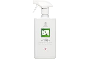 Autoglym Interior Shampoo, 500ml - Car Interior Shampoo That Cleans and Freshens Carpets, Fabrics, Upholstery and Plastics, White
