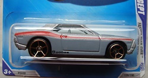 Hot WheelsFASTER THAN EVER SILVER DODGE CHALLENGER CONCEPT 2/10
