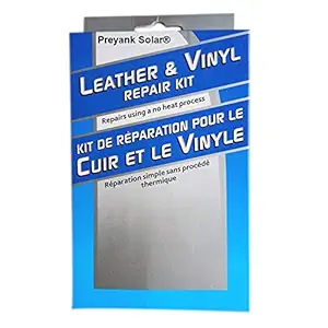 Preyank Solar Car Seat Chair DIY Touch Up Recolor No Heat Liquid Leather and Vinyl Professional Repair Kit