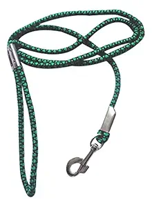 Suraj Chain Smart Doggie Nylon Green Rope Leash For Small Pet (152Cm X 9Mm)