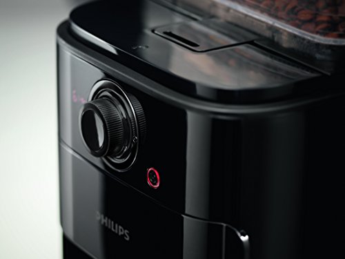 Philips HD7765/00 Grind&Brew Filter- Kaffeemaschine, Einzelbohnenbehälter, schwarz/metall - 3