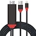 Produktbild Lightning Kabel, 6.6 ft HDMI zu HDMI, 1080p HDMI Video AV-Kabel Stecker Umwandlung gleichen Bildschirm Gerät HDTV Adapter für iPhone 7/6/5 Serie, Pad Air/Mini/Pro, Pod Touch