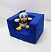 Children's Single Foam Armchair Replacement Slip COVER ONLY in Blue.