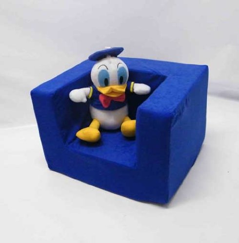 Children's Single Foam Armchair Replacement Slip COVER ONLY in Blue.