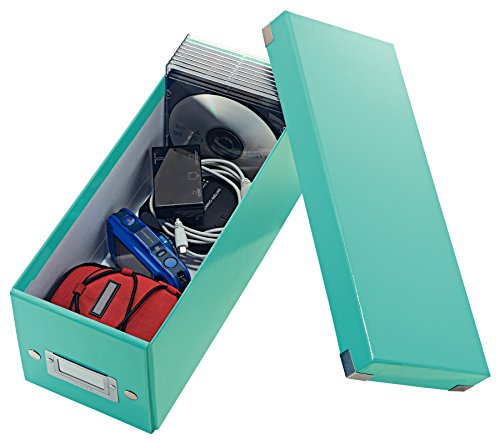 Leitz Caja para guardar CD  Turquesa  Click and Store  60410051