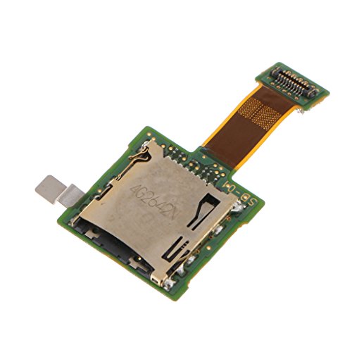 Preisvergleich Produktbild perfk Kartenleser Kartensteckplatz Halter Socket für SD Karten, für Nintendo NEW 3DS