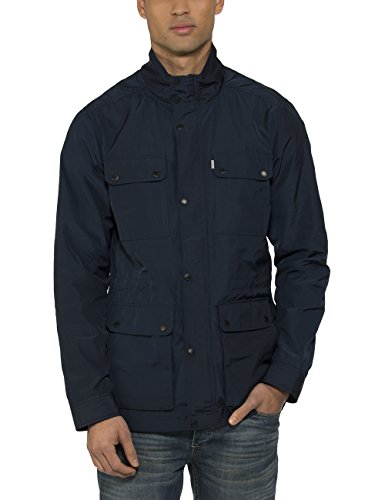 Bench Herren Parka Jacke DIGRESSION, Gr. Large, Blau (Total Eclipse NY031)