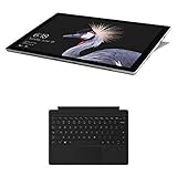 Microsoft Surface Pro 12.3″ Tablet PC (Silver) – (i7-7660U 4GHz, 16 GB RAM, 1TB SDD, Intel Iris Plus Graphics 640 , Windows 10 Pro) with Surface Pro Type Cover with Fingerprint ID Reader – Black