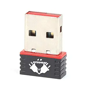 A N ENTERPRISEUSB WiFi Adapter300Mbps Wireless Network Receiver Dongle for Desktop PC Laptop