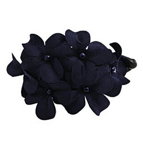 OverDose Chic Women Girl Handmade Flower Banana Barrette Hair Clip Hair Pin Claw