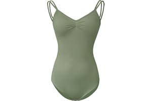 ROYAL SMEELA Justaucorps danse classique adulte body dos nu femme classiques pour ballet sans manche justaucorp femmes danseuse