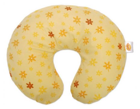 Preisvergleich Produktbild Theraline Bezug für Stillkissen Original, Blümchen gelb