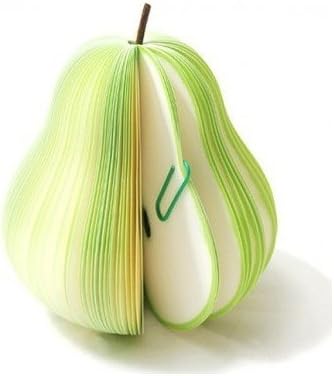 Cute Korean pear sticky notes, memo pads memo sticker label note for DIY scrapbook decoration, bookmark, paper working, wedding party deco