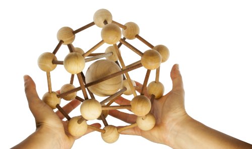 Preisvergleich Produktbild MAGISCHE GESCHENKBOX IQ MASTER - The Galaxy – Riesen-Knobelspiel – Geschicklichkeitsspiel als originelle Geschenk-Idee für Männer Frauen Kinder – Holzspielzeug für Rätselfans