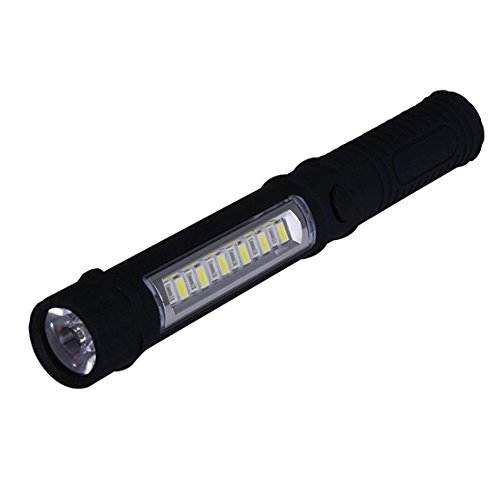 Preisvergleich Produktbild TOOGOO Multifunktionale wasserdichte COB Arbeitsleuchten Aussenbeleuchtung wasserdicht magnetischen Stift Clip Reparatur Lichter LED Taschenlampe