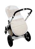 sacos silla bugaboo camaleon 3 Color: beige-blanco Saco silla Bugaboo (Serie huella) Color beige