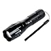 Produktbild Taschenlampe, iLOME 10W T6 LED Leistungsfähige Wasserbeständige Tragbare Handheld Einstellbare Fokusweite Taschen Lampe mit 5 Leuchtmodi Schwarz