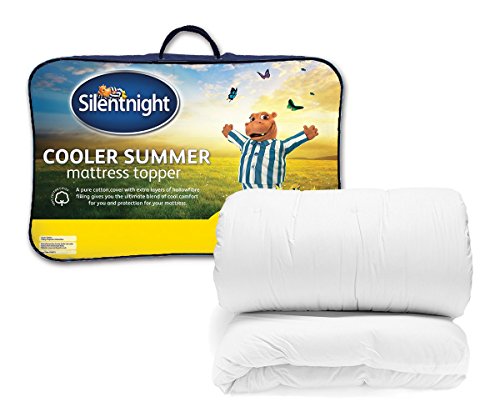 Silentnight Cooler Summer Matratzenauflage, Textil, Single (93 × 193 cm) - 2