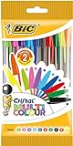 El capuchón y el tapón son del mismo color que la tinta del boli, para que lo localices a la primera