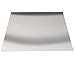 Produktbild Edelstahl Blech K240 geschliffen 0,8mm stark 50cm x 50 cm (500x500mm) V2A Blech CNS Blech Blechtafel Blechzuschnitt mit Schutzfolie, Schnittkanten entgratet