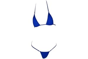 LinvMe Damskie ekstremalne seksowne gorący jedwab mikro bikini zestaw mini stringi stroje kąpielowe